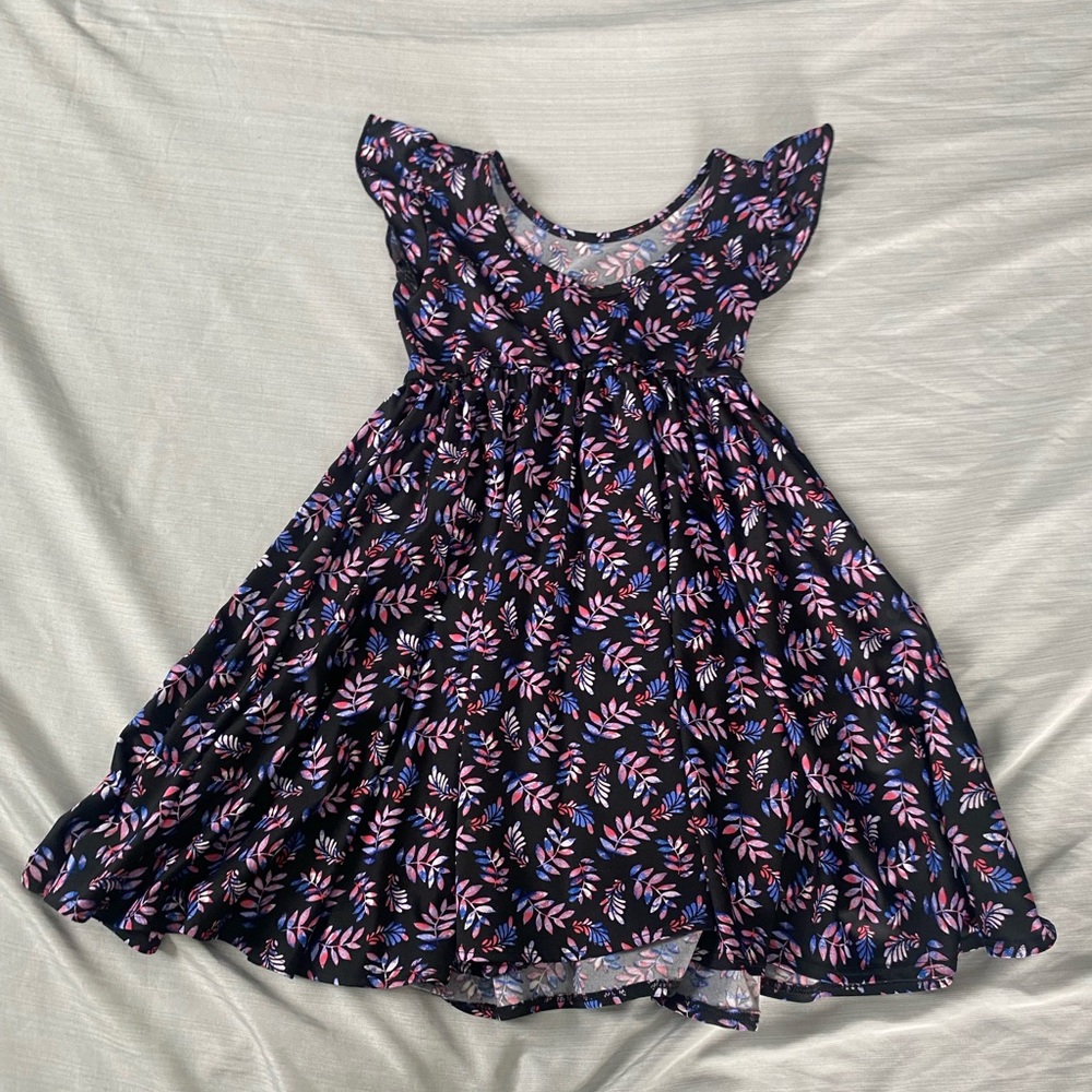 Dot Dot Smile size 5/6 Floral Empire Dress